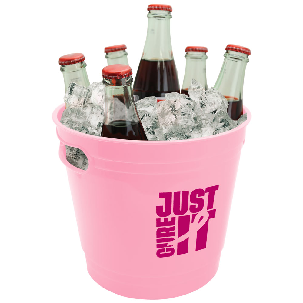 Party Bucket with Handles (Awareness&nbsp;Pink)